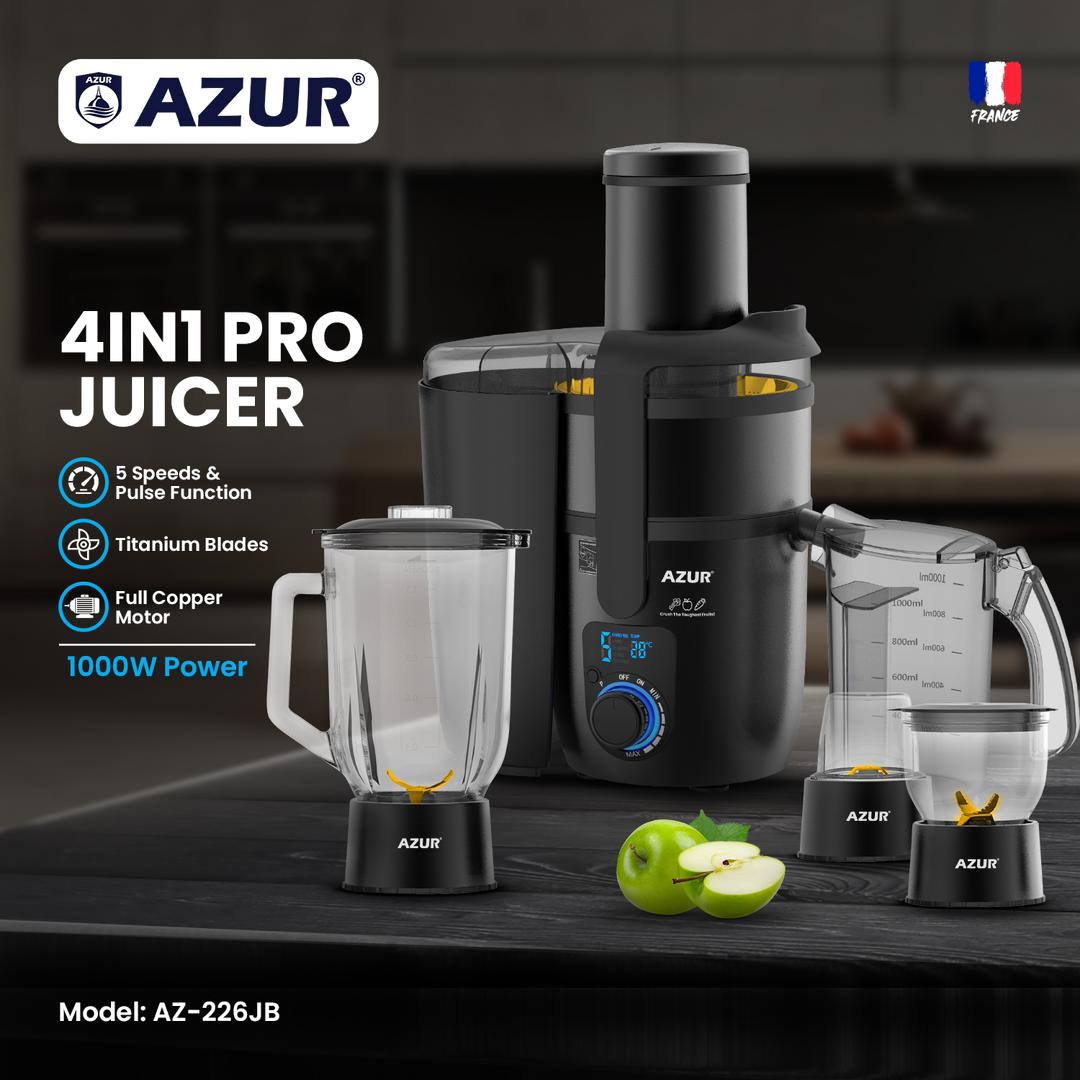 آبمیوه گیری 4 کاره جدید آزور مدل 226