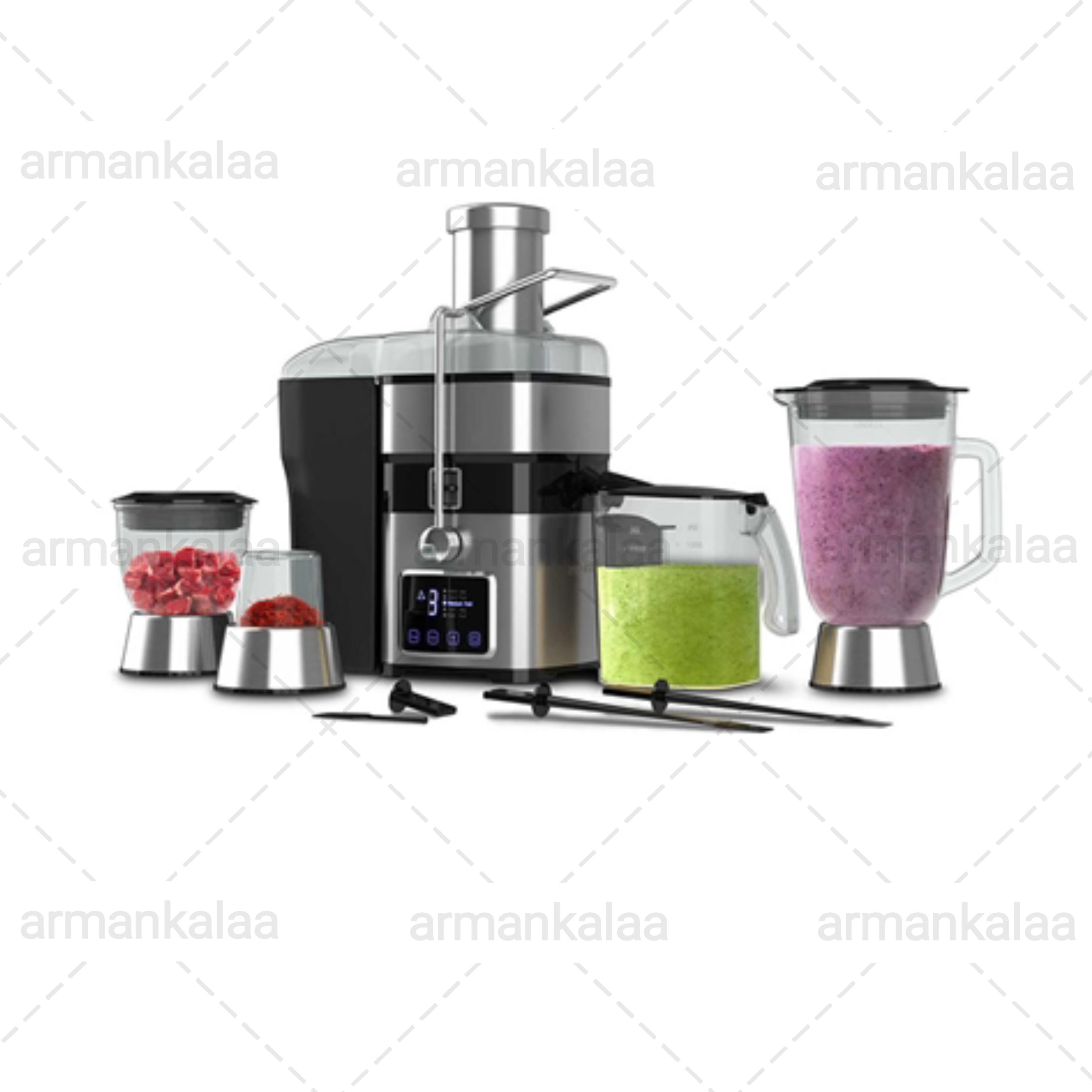 آبمیوه گیری چهار کاره کومتای مدل740